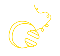 yellow headphone wireframe